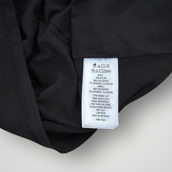 Adrienne Vittadini Burgundy Dress Flutter Sleeves XS - Picture 5 of 5